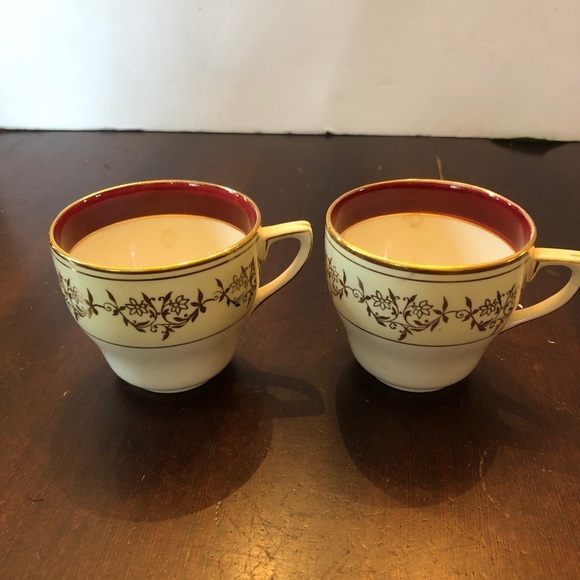 Antique Dish Set. 6 Pieces. Gold Trim. Sydney British Anchor. England - Picture 8 of 8